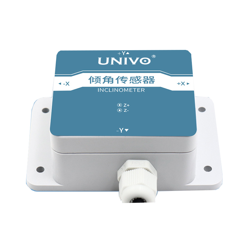 优利威UIS485通用型三轴高精度角度传感器/倾角传感器厂家/双轴动态角度传感器/工业小型国产倾角传感器/进口角度传感器