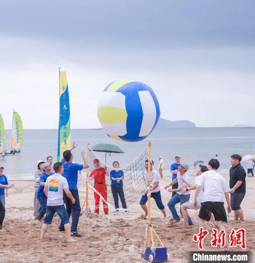 杭州亚运会倒计时30天滨海休闲运动嘉年华在象山